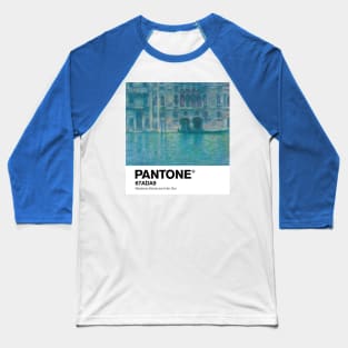 PANTONE MONET - PANTONE Palazzo da Mula, Venice (1908) by Claude Monet Landscape Baseball T-Shirt